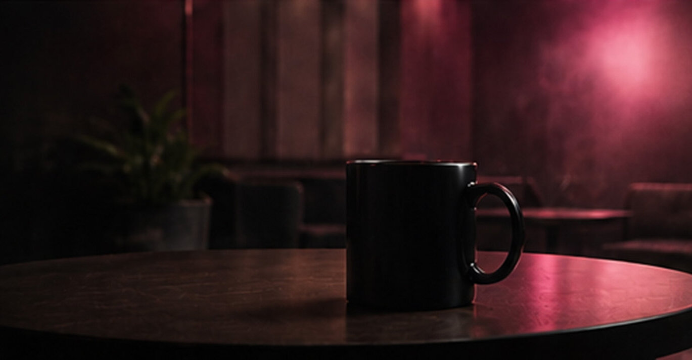 Eine Kaffeetasse, die am Tisch steht, ladet zum Talk mit der Trainerin ein.